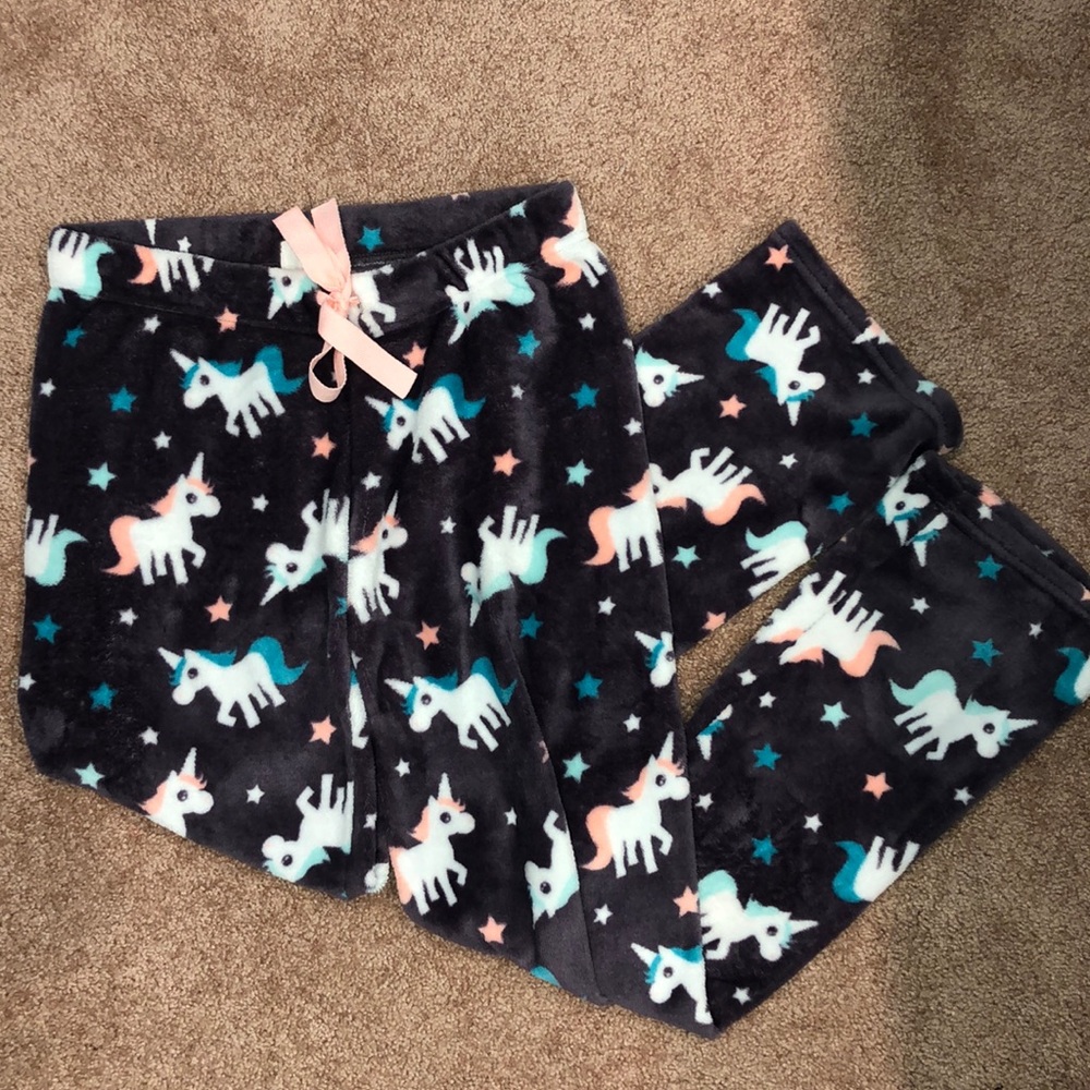 fuzzy pajama pants